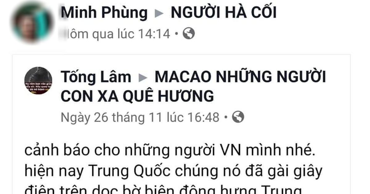 7 người Việt chết vì điện giật ở biên giới Trung Quốc là tin thất thiệt