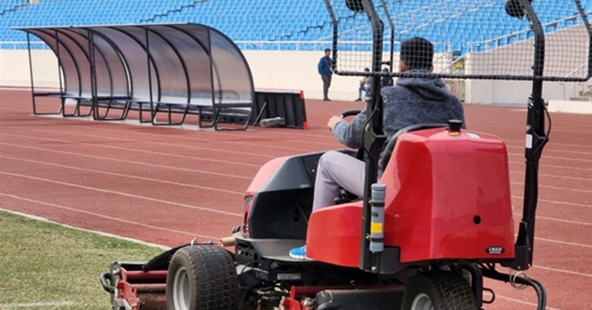 Sân Mỹ Đình ra sao trước bán kết lượt về giữa tuyển Việt Nam - Indonesia?