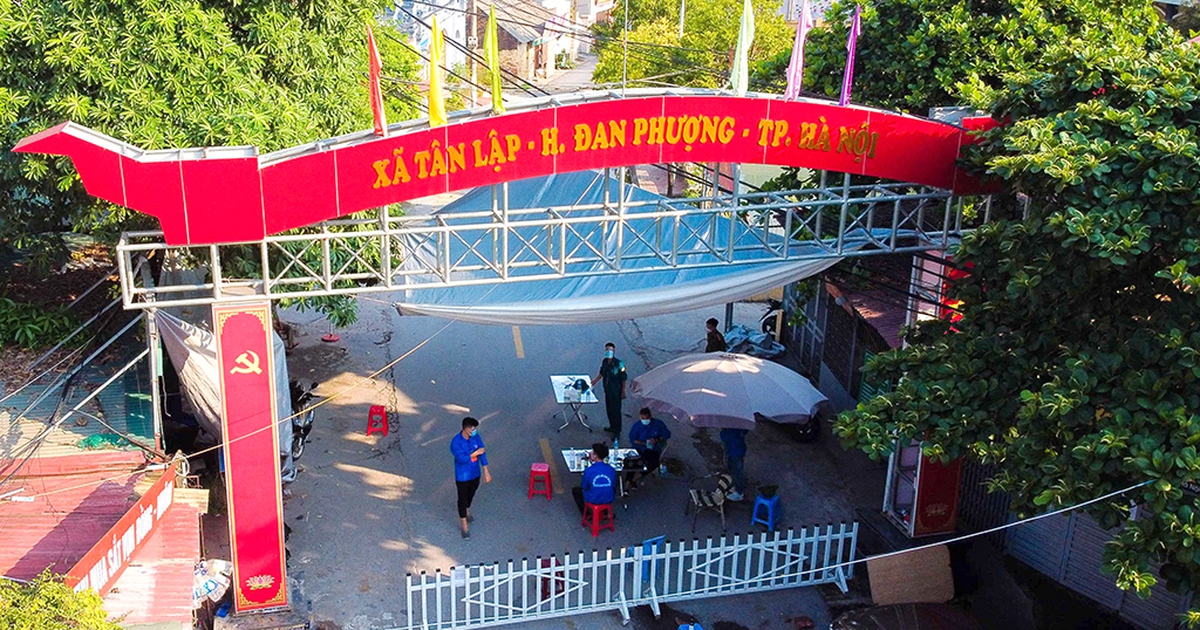 Hà Nội: Thêm 5 ca nhiễm Covid-19 ở ổ dịch xã Tân Lập