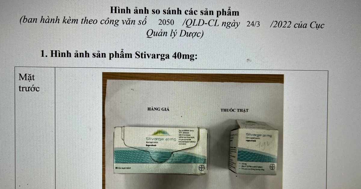Bộ Y tế thông báo phát hiện thuốc trị ung thư nghi bị làm giả