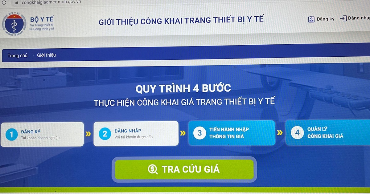 Doanh nghiệp 'gặp khó' khi kê khai giá thiết bị y tế