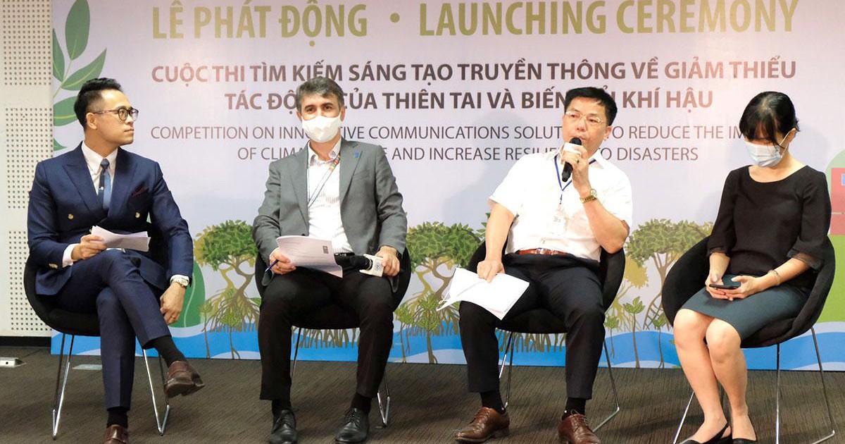 Cuộc thi tìm kiếm sáng kiến truyền thông về biến đổi khí hậu