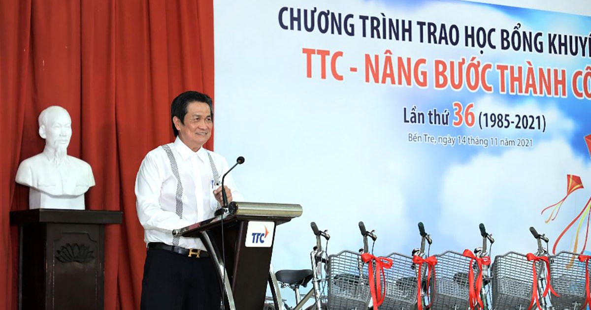 Trao học bổng khuyến học ‘TTC - nâng bước thành công’ lần thứ 36 năm 2021