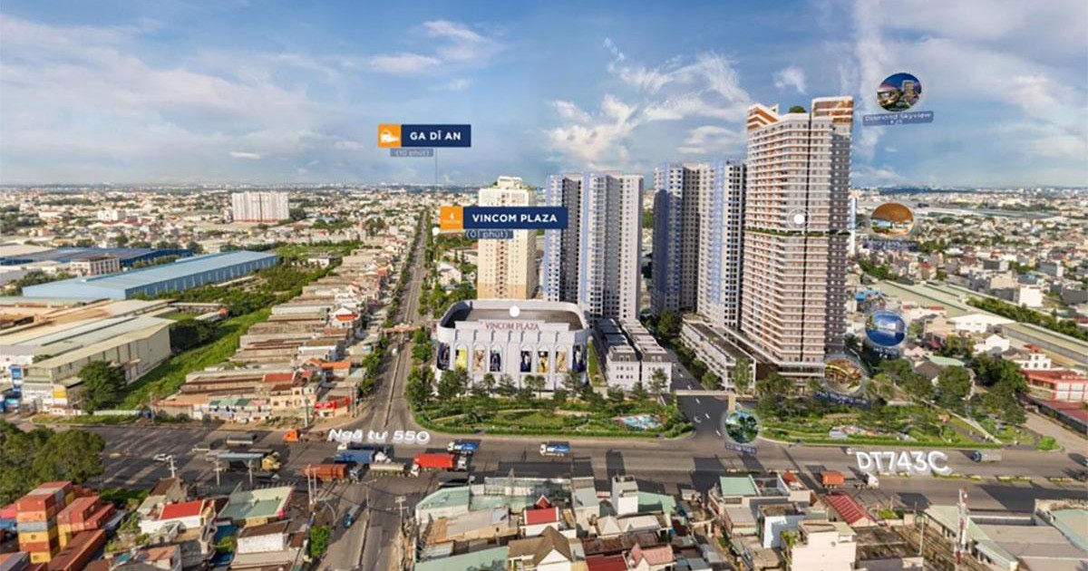 Dĩ An - lộ trình lên đô thị loại I, chính thức thi công cầu vượt 550