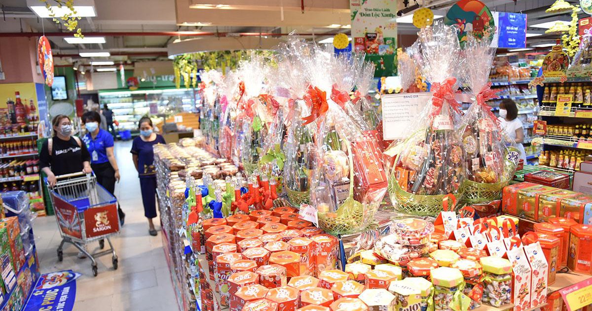 Co.opmart có dịch vụ giao giỏ quà tết miễn phí xuyên Việt độc đáo mùa dịch