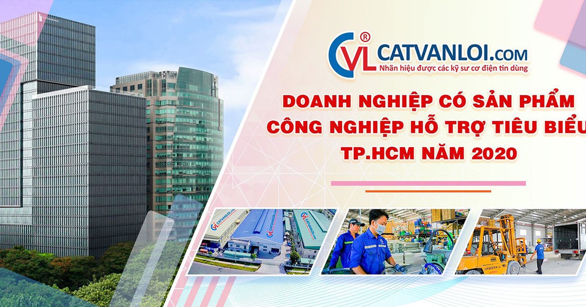 Cát Vạn Lợi được bình chọn là ‘Sản phẩm công nghiệp hỗ trợ tiêu biểu TP.HCM 2020’