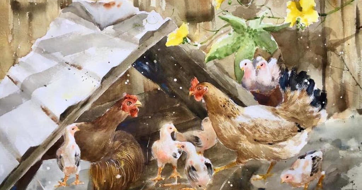 Bán đấu giá tranh, 2 nam sinh thu hơn 70 triệu đồng ủng hộ miền Trung