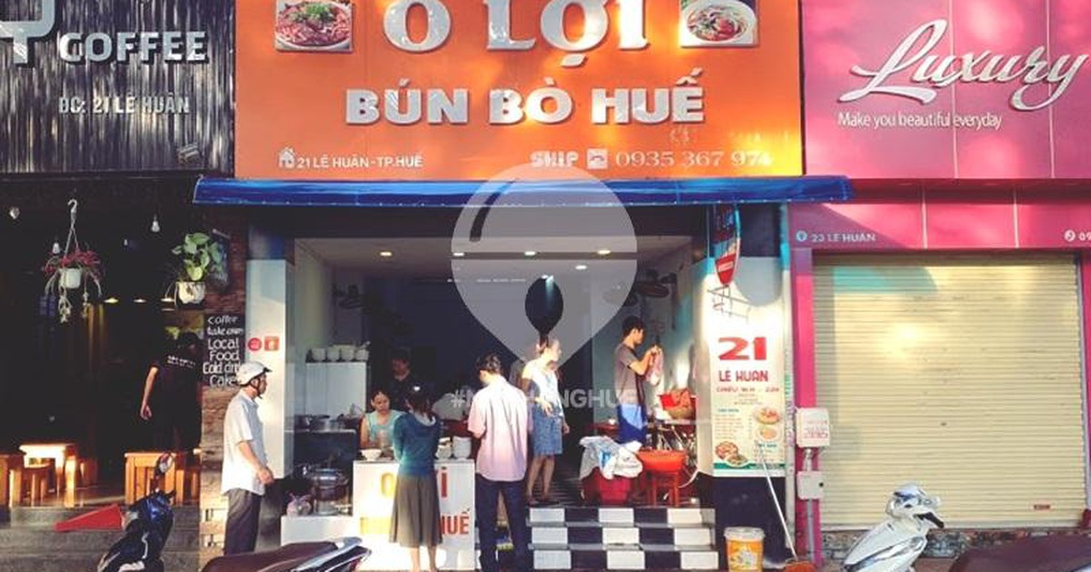 Thừa Thiên - Huế: Phạt hành chính chủ quán bún bò Huế O Lợi