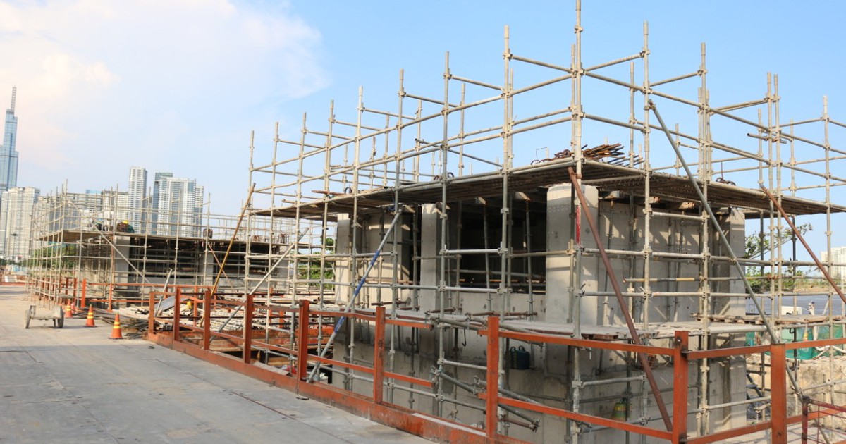 Ga Ba Son tuyến metro số 1 sẽ hoàn thành vào cuối năm nay