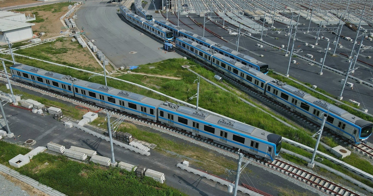 Sắp vận hành thử nghiệm tuyến metro số 1 TP.HCM