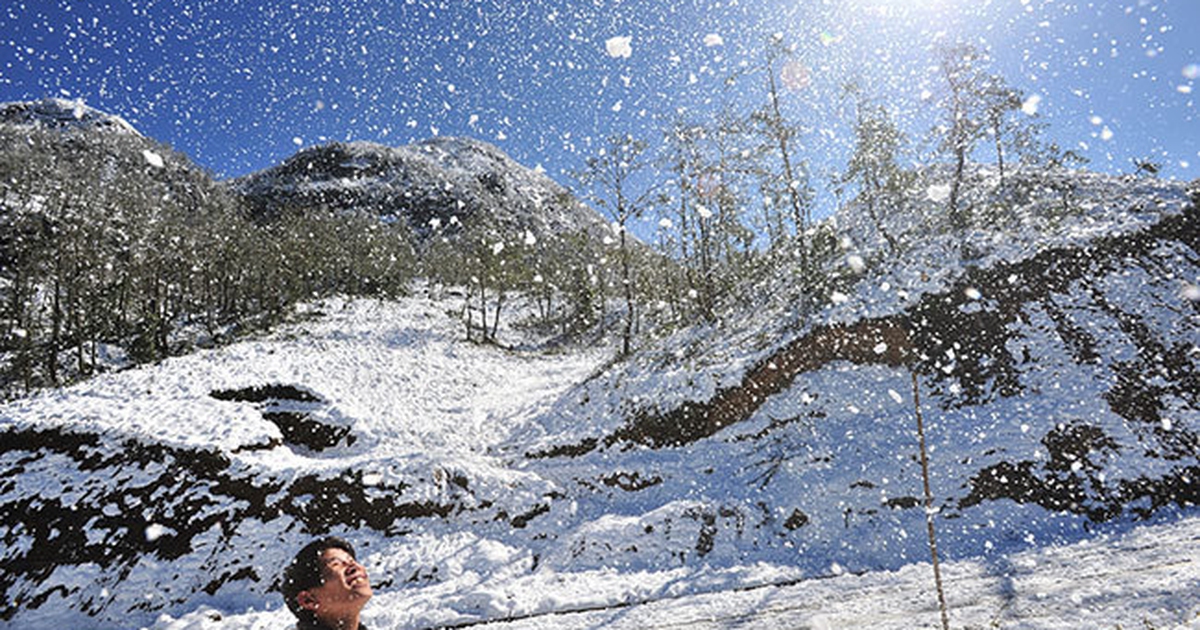 Sa Pa được mệnh danh là xứ sở thần tiên vào mùa đông của Việt Nam