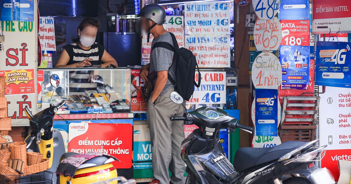 Phạt 3 tỉ đồng đối với các nhà mạng vì để SIM 'rác' tồn tại