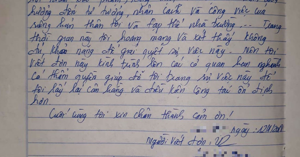 Cô giáo mầm non gửi đơn 'cầu cứu' vì bị tung 'ảnh nóng' lên mạng