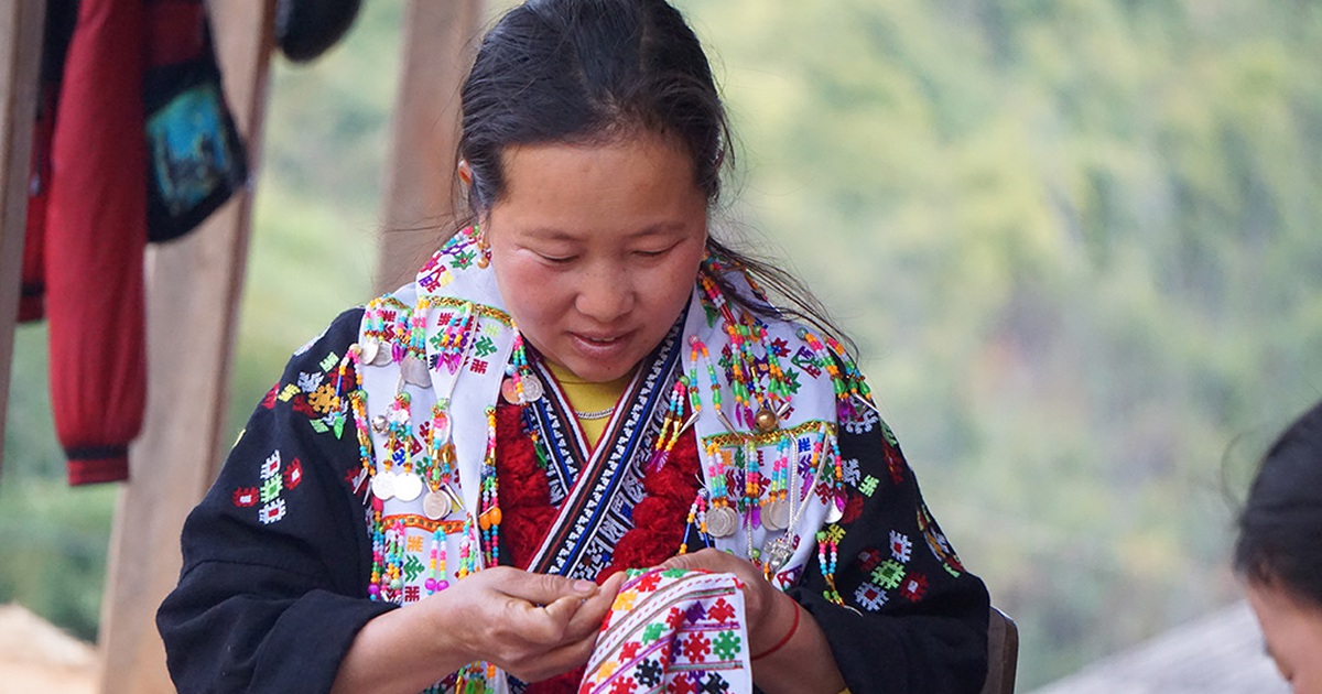 Mùa xuân trên bản người Dao đỏ