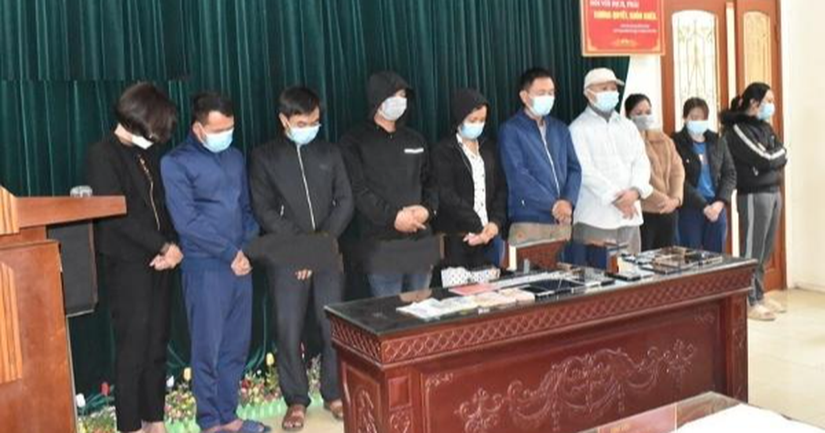 Ninh Bình phát hiện cán bộ tham gia đường dây đánh bạc chục tỉ