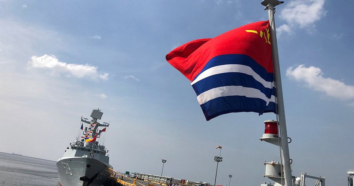 Tàu chiến Philippines lần đầu tham gia duyệt hạm đội Trung Quốc