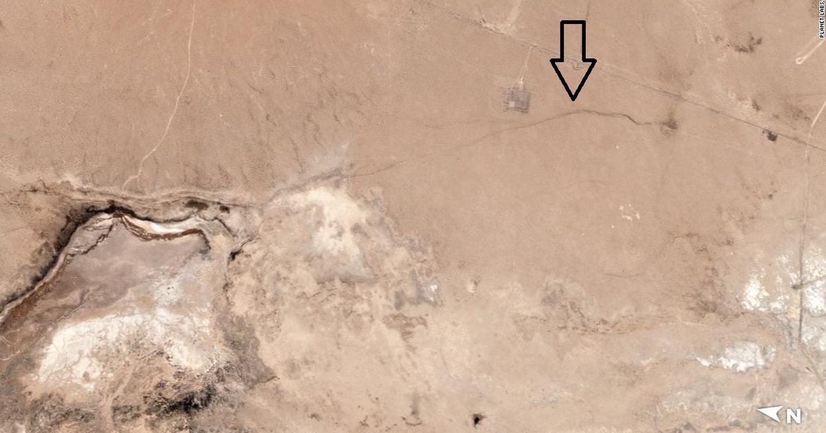 Vết nứt do động đất ở California có thể thấy rõ từ vệ tinh