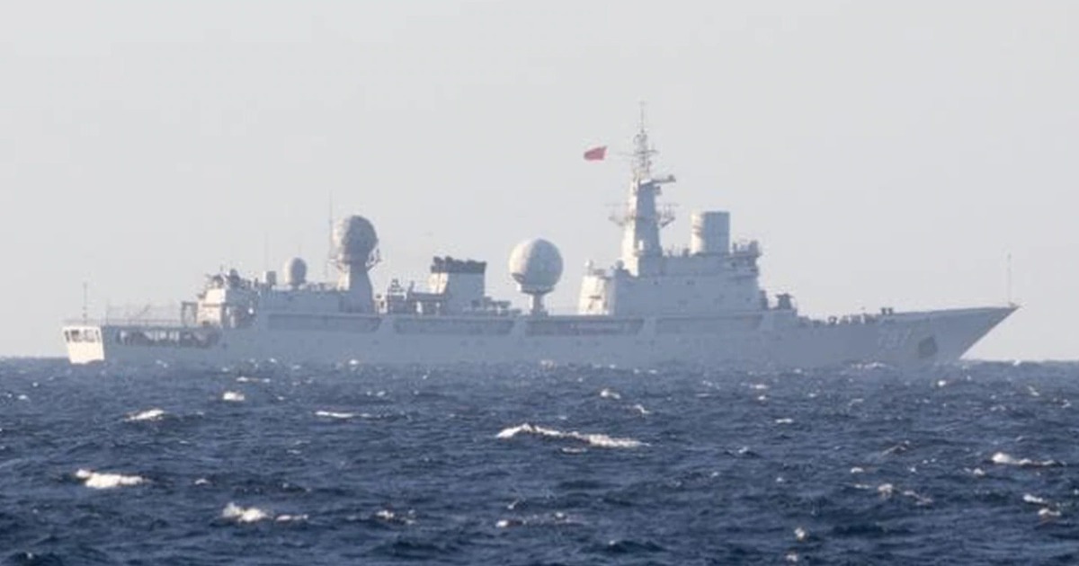 Trung Quốc điều tàu do thám theo dõi tập trận Mỹ - Úc