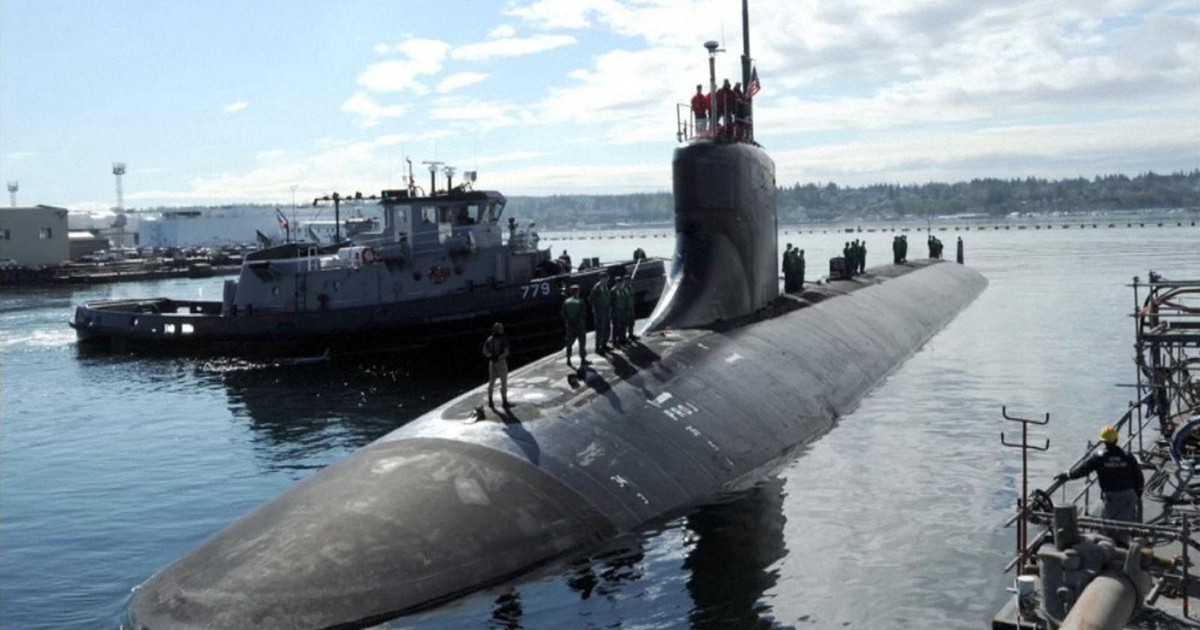 Tàu ngầm Mỹ hoạt động quá gần đáy biển nên gặp tai nạn?