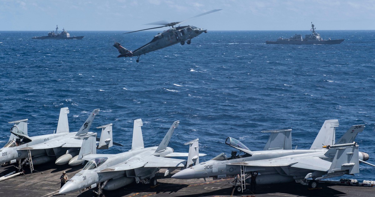 Hải quân các nước Bộ tứ tham gia tập trận Malabar