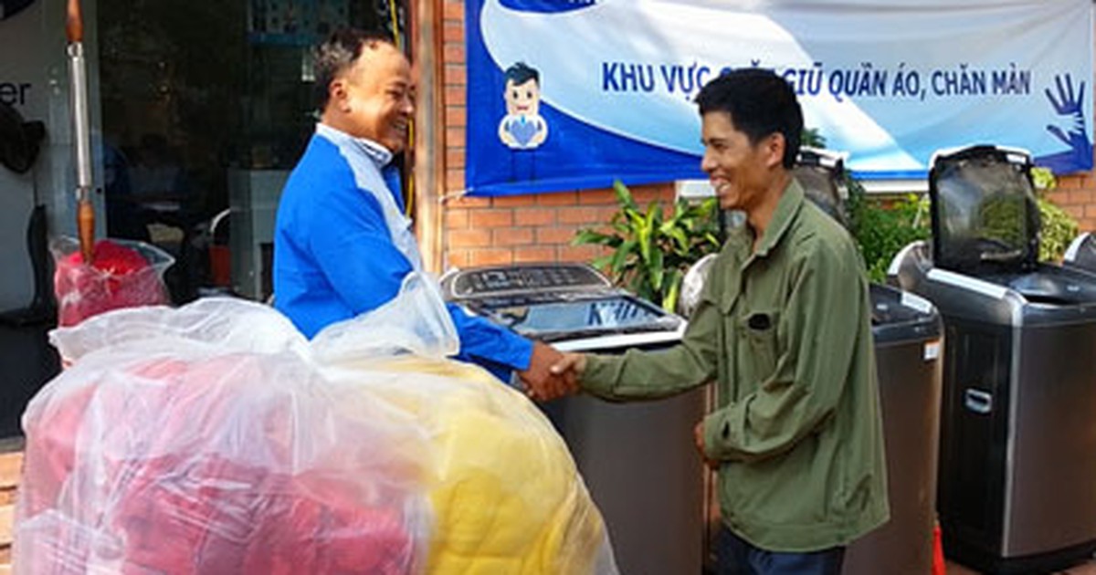 Samsung chung tay khắc phục hậu quả bão lũ ở Quảng Ninh