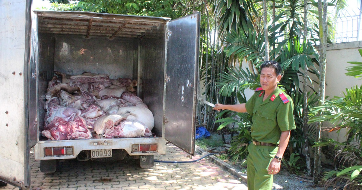 'Đầu nậu' thịt thối chỉ bị xử phạt hành chính hơn 11 triệu đồng