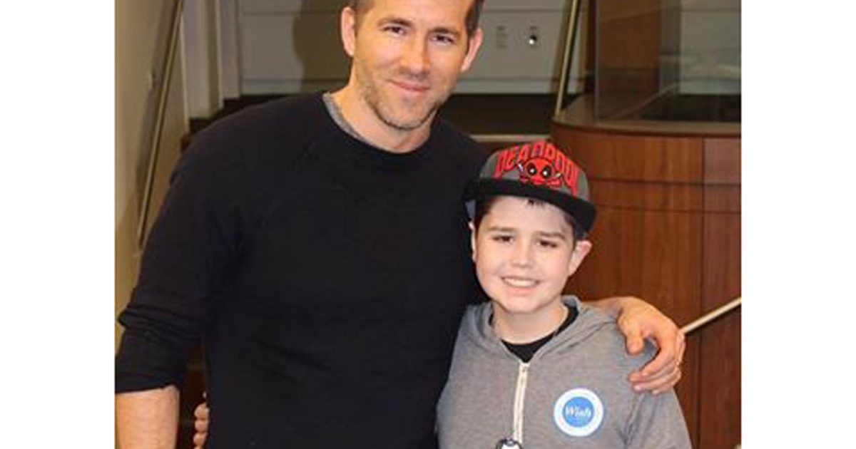 Cậu bé bị ung thư xem 'Deadpool' sớm nhất thế giới