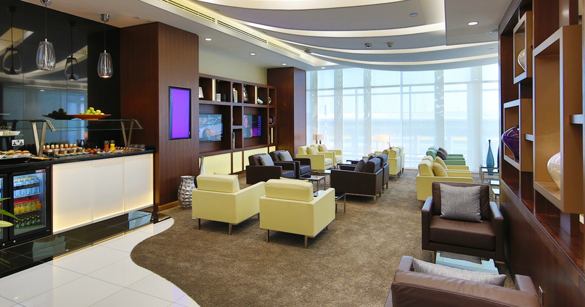 Phòng chờ sân bay chuẩn khu nghỉ dưỡng