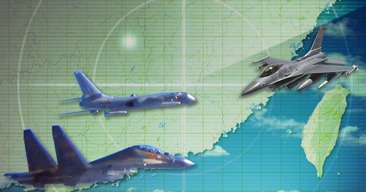 Chiến đấu cơ Mỹ - Trung - Đài đối đầu trên không