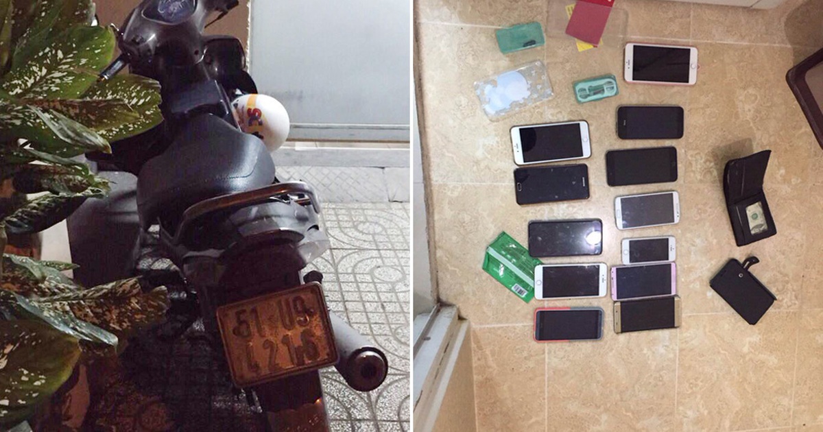 Lần theo định vị iPhone, bắt 2 nghi phạm trộm nhiều điện thoại của vũ công