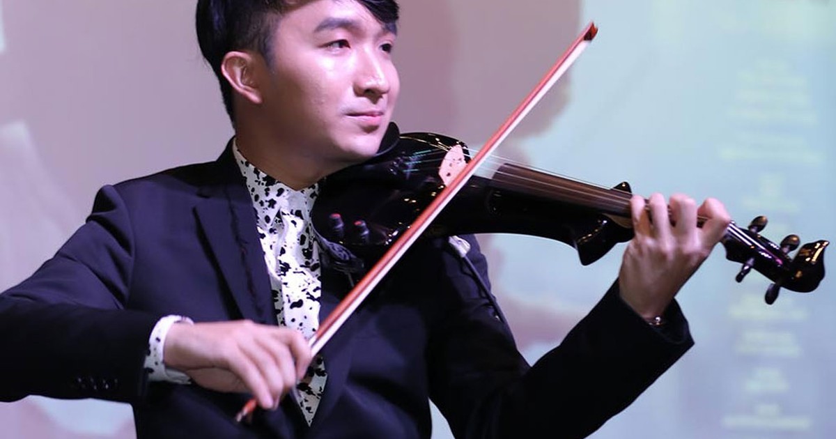 Nghệ sĩ violin 25 tuổi làm live concert