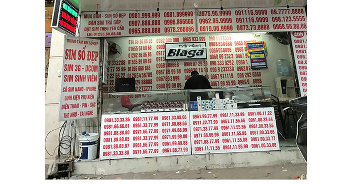 Sim rác vẫn bán công khai: Cần xóa triệt để