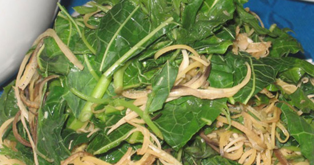 Lạ miệng rau đắng đồ