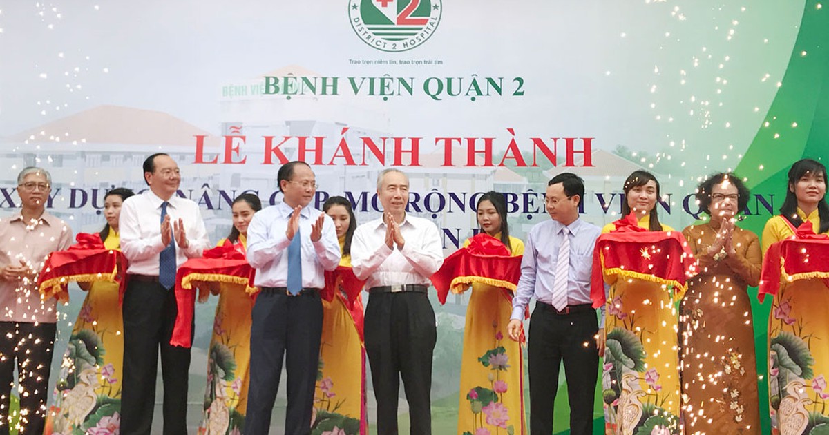 Năm 2018, Bệnh viện Quận 2 sẽ thành bệnh viện đa khoa hạng 1 hoàn chỉnh