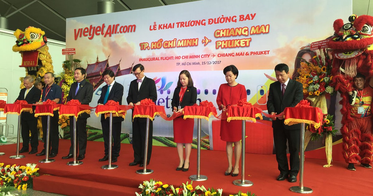 6 ngày, Vietjet khai trương 3 đường bay mới đi Thái Lan