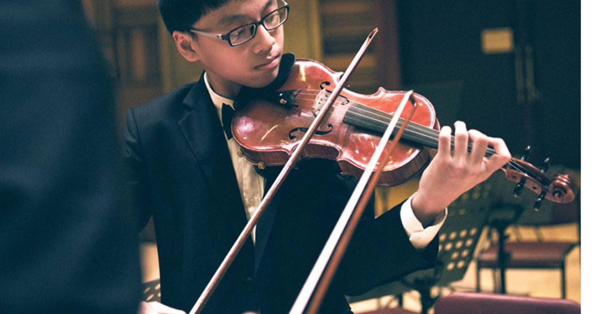 'Thần đồng violon' Trần Lê Quang Tiến: Một tư chất lạ