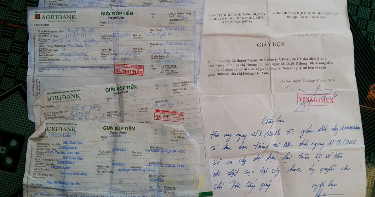 Tiền mất, nợ mang vì bị lừa xuất khẩu lao động!