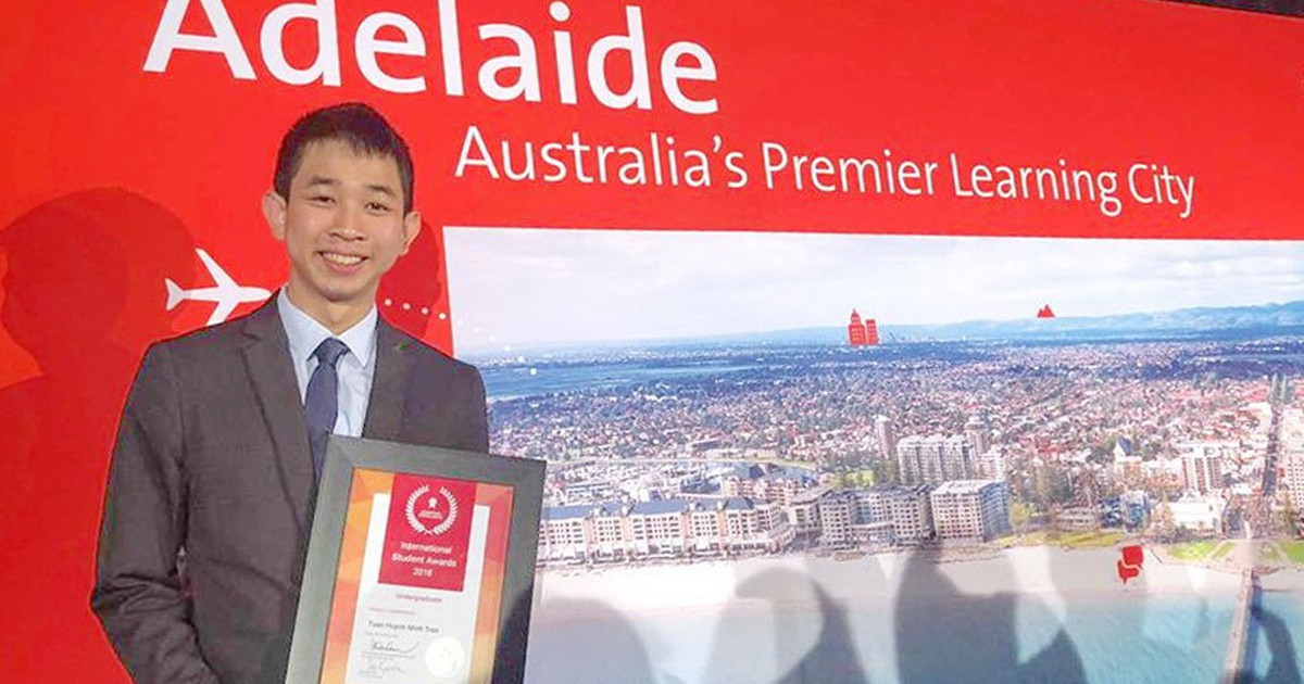 Sinh viên VN đạt giải thưởng xuất sắc ở Nam Úc