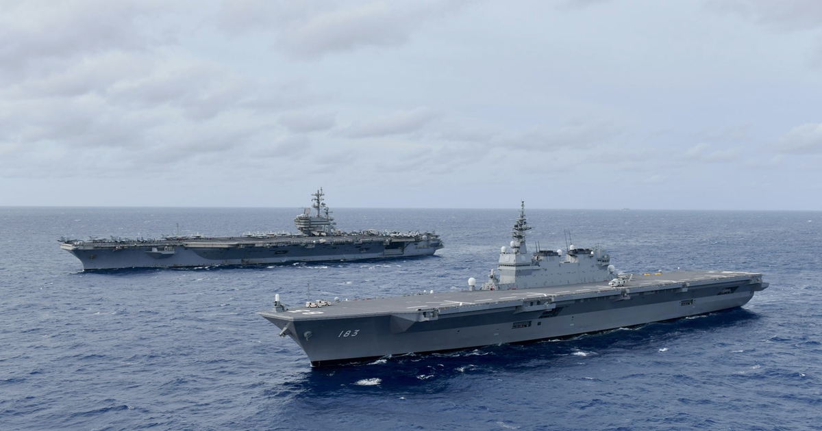 Tàu chiến Mỹ-Nhật tập trận trên Biển Đông: Bước ngoặt hợp tác mới