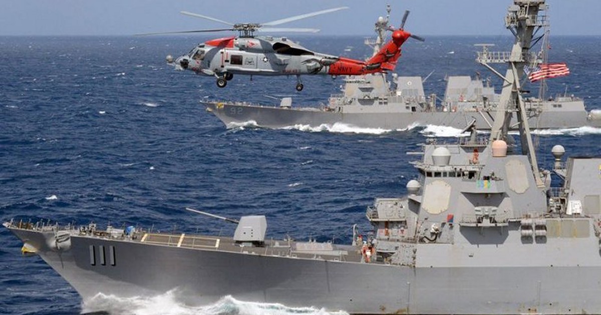 Mỹ tuần tra Biển Đông nhiều kỷ lục trong năm 2019