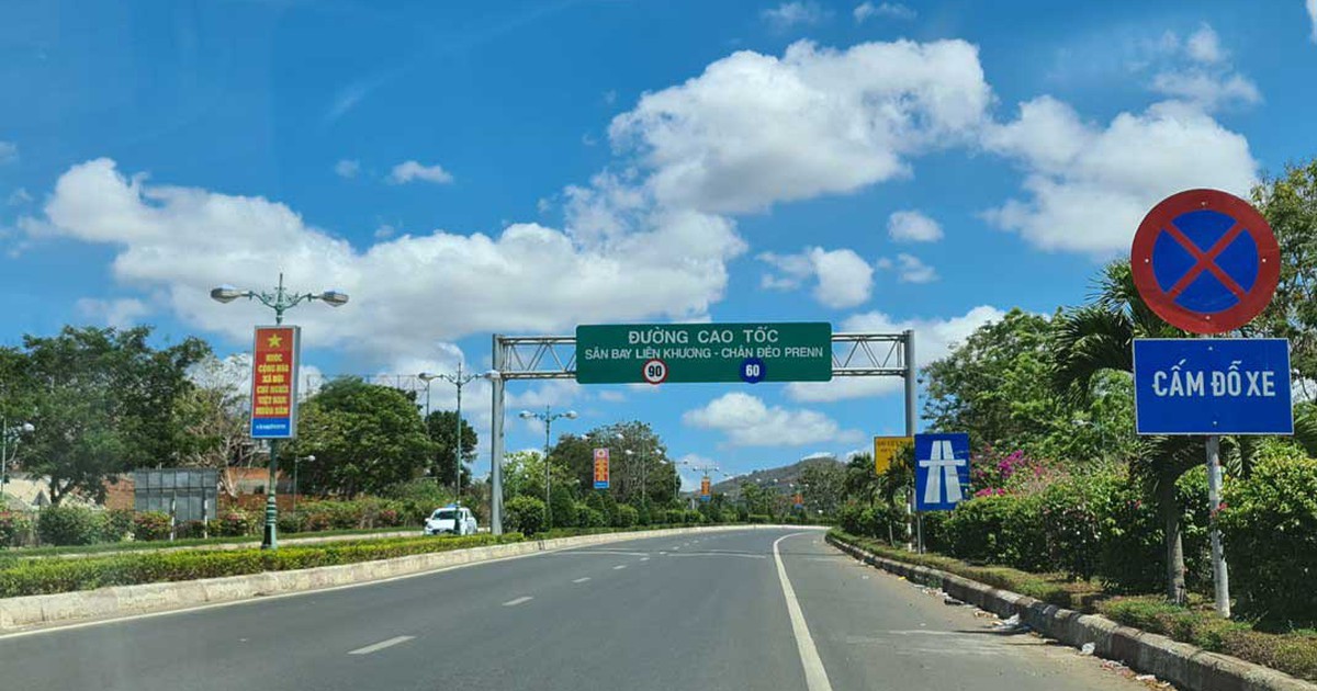Tạm dừng thu phí qua cao tốc Liên Khương - Prenn