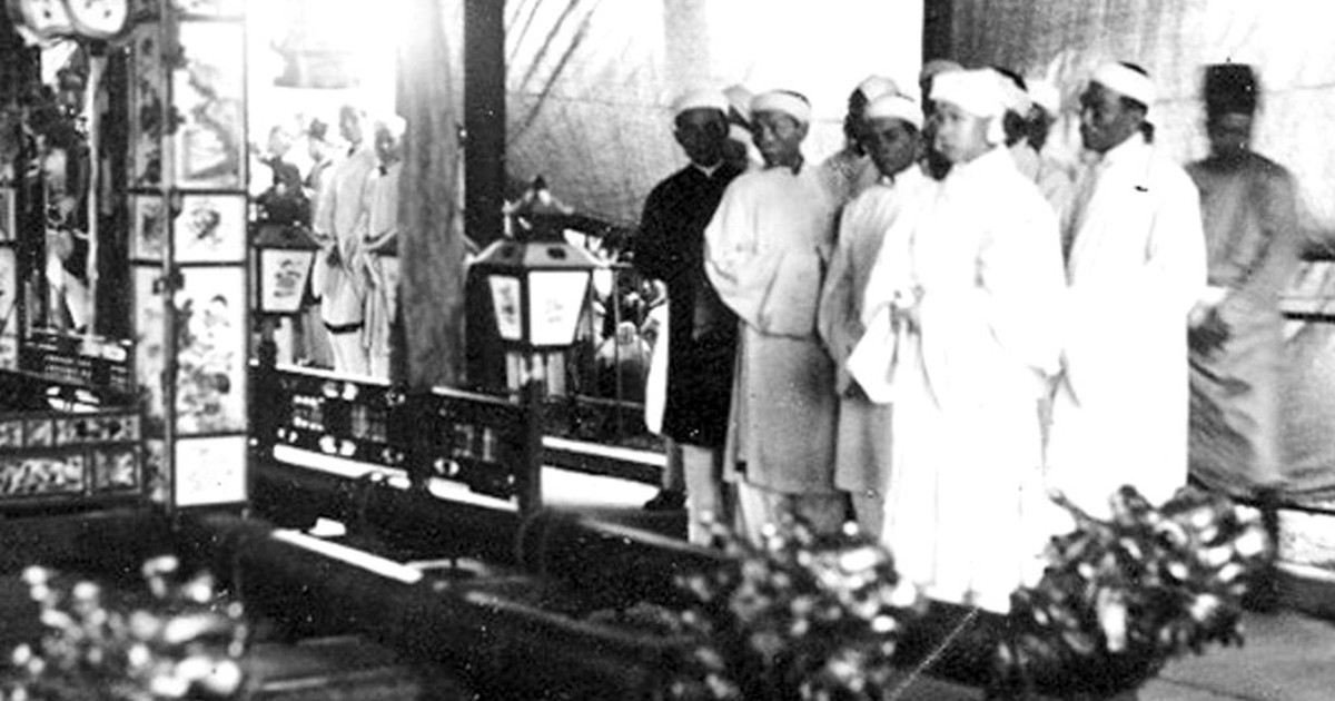 Những chuyện hậu cung vua Thành Thái và Khải Định: Đám tang của vua Khải Định