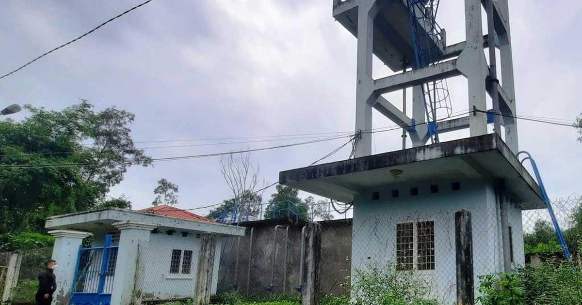Dấu hiệu sai phạm tại công trình nước sạch bỏ hoang