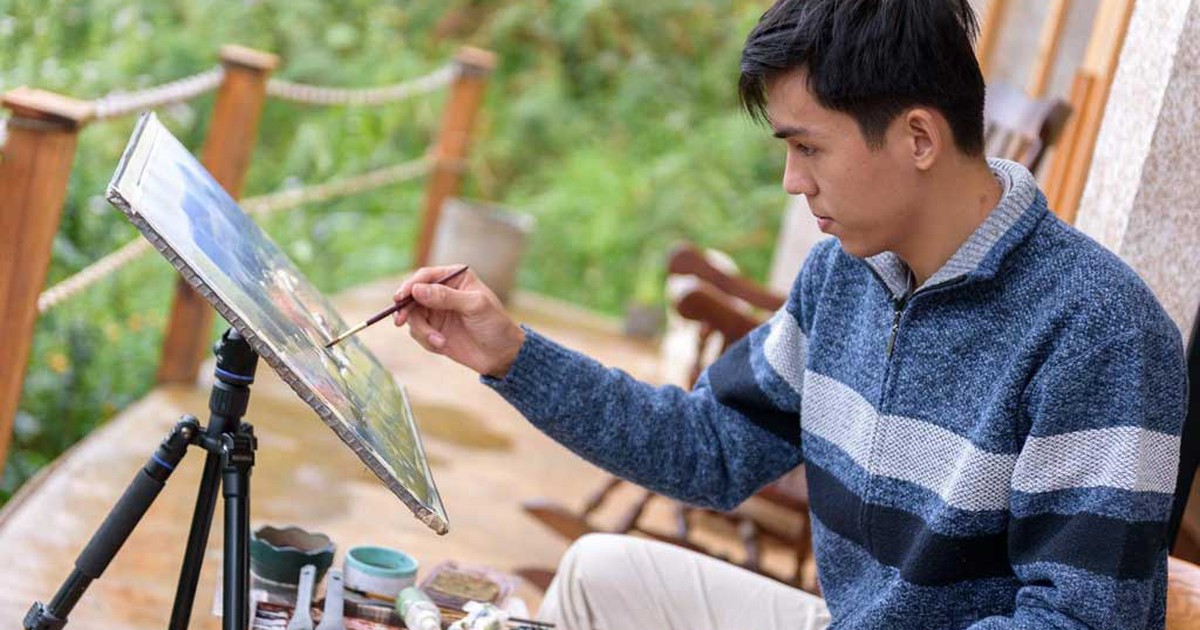 Thong dong với màu nước cùng họa sĩ Đoàn Quốc