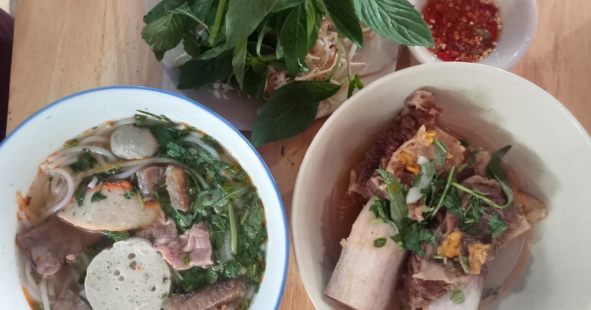 Hương vị quê hương: Bún bò Sài Gòn