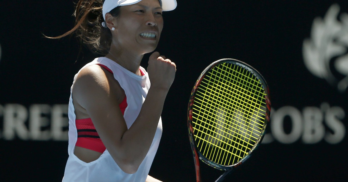 Tay vợt Đài Loan bất ngờ hạ ĐKVĐ Wimbledon Muguruza ở vòng 2 giải Úc mở rộng