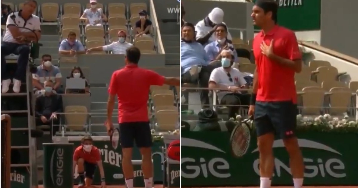 Roger Federer thắng 'tốc hành' sau màn đấu khẩu với trọng tài lẫn đối thủ