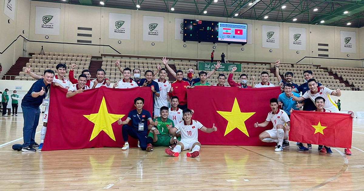 Tuyển Futsal Việt Nam thay đổi chỗ tập để chuẩn bị cho VCK World Cup
