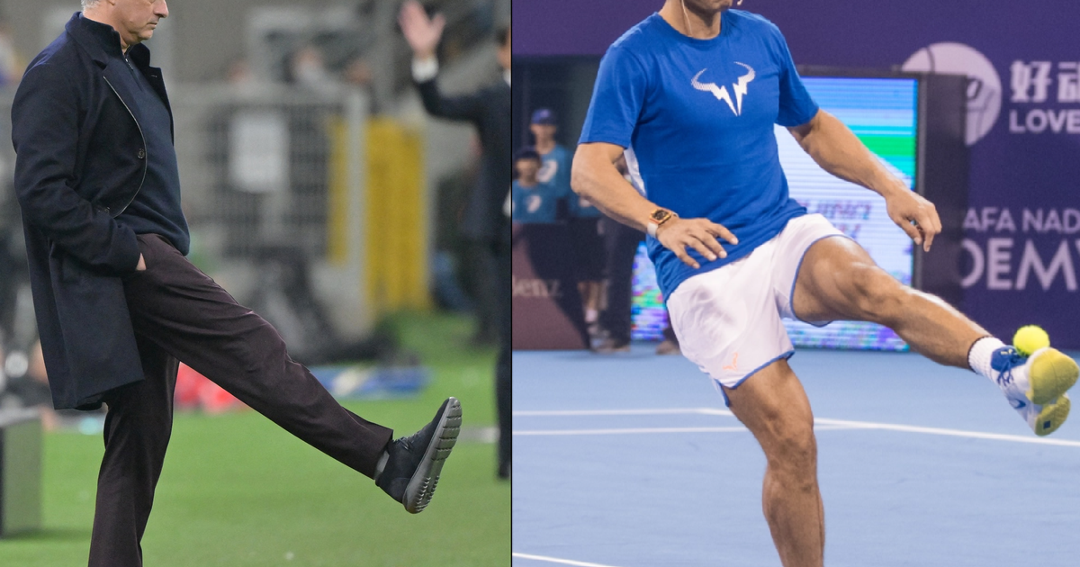 HLV Jose Mourinho đánh giá cao khả năng đá bóng của Rafael Nadal