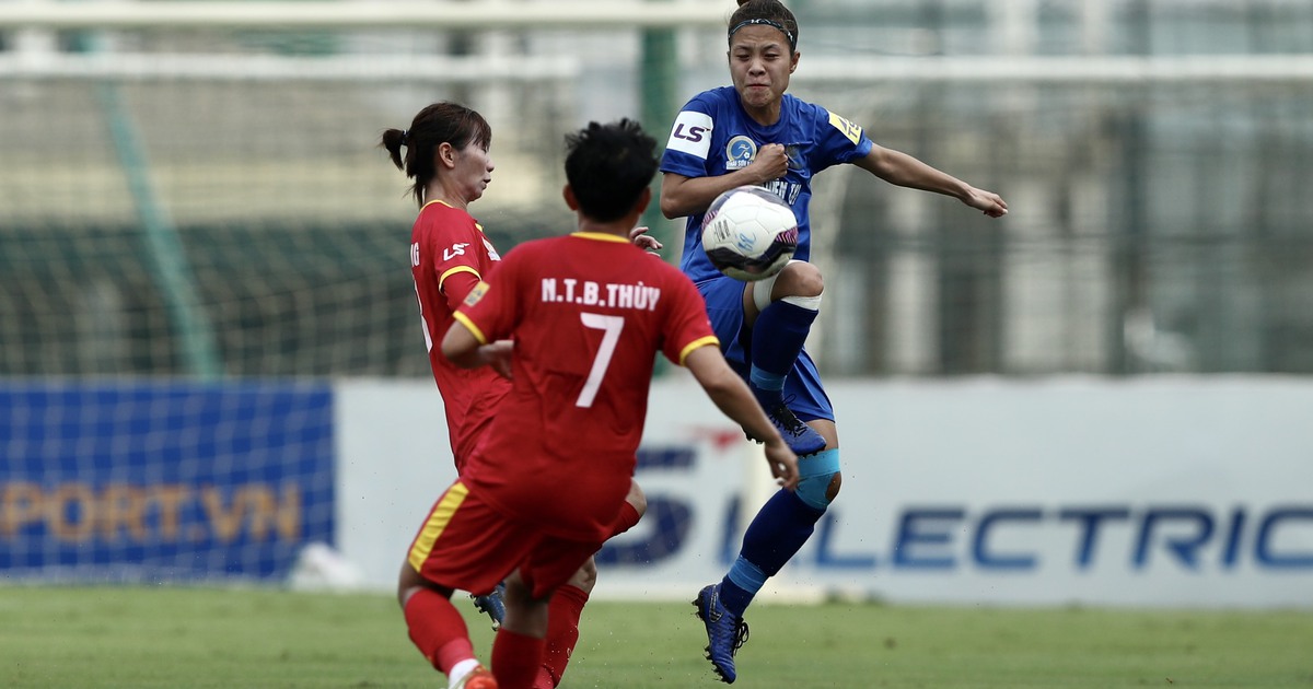 Thái Nguyên T&T tạo ra cột mốc lịch sử trước TP.HCM I ở giải nữ quốc gia